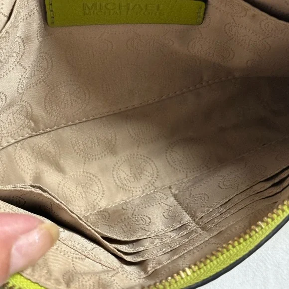 Michael Kors Olive Eyelet Clutch - Picture 9 of 9